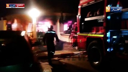 Exclusif: Vidéo de l'intervention des pompiers au complexe Azur-Plage de Zeralda
