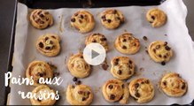 Recette de pains aux raisins maison, parfaits pour le goûter - Gourmand