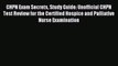 CHPN Exam Secrets Study Guide: Unofficial CHPN Test Review for the Certified Hospice and Palliative