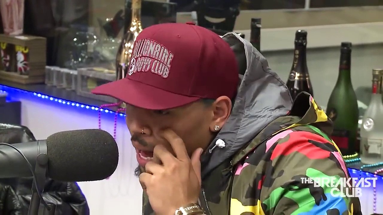Chris Brown Interview at The Breakfast Club Power 105.1
