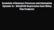 [PDF Download] Essentials of Business Processes and Information Systems 1e + WileyPLUS Registration