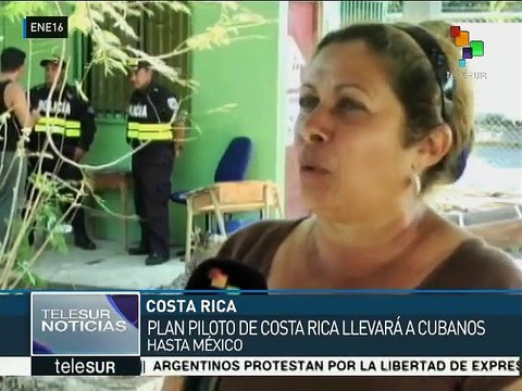 Plan piloto de Costa Rica para trasladar a cubanos varados ya inició