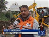 Más de 10 emergencias por día ocurren por las lluvias en Quito