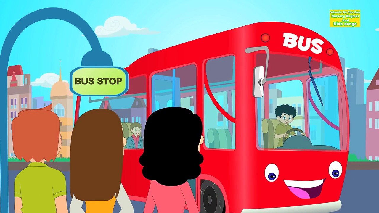 Cup Cake Wheels On The Bus | Nursery Rhymes For Kids And Childrens