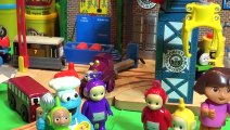 Dora The Explorer Meets The Teletubbies with Cookie Monster Chef, Part 2