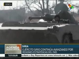 Avanza el ejército sirio contra Daesh en su recuperación de territorio