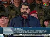 Maduro y el Estado Mayor Conjunto revisan Planes 2016-2018