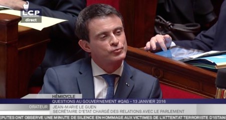Un député se moque de Manuel Valls et de son passage dans ONPC ! -  ZAP actu du 13/01/2016
