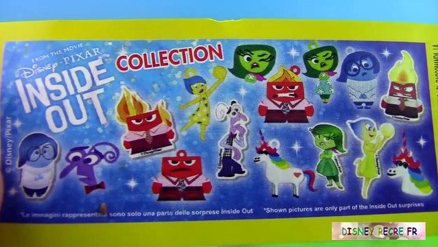 Vice Versa Oeufs Surprise Ensemble de Figurines Jouets ♥ Inside Out Surprise Eggs