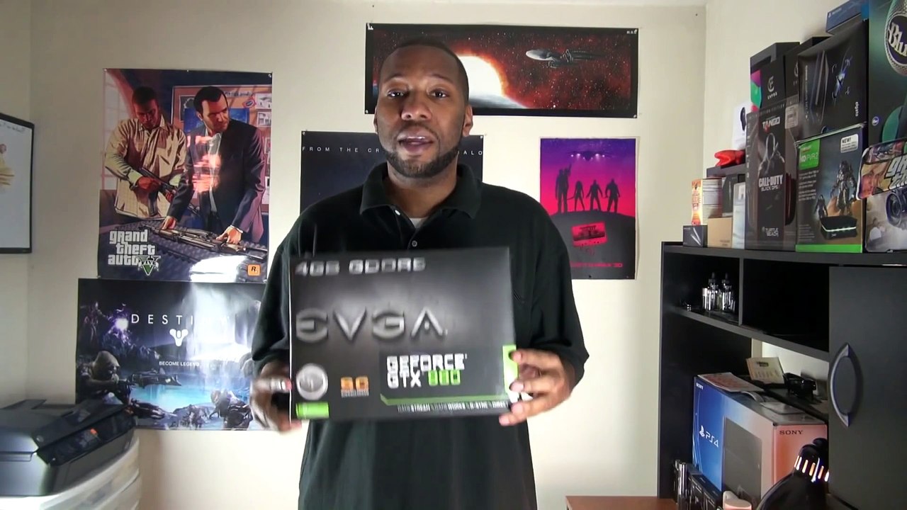EVGA Geforce GtX 980 Graphics Card Unboxing