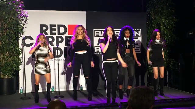 Fifth Harmony Performs Sledgehammer at The AMAs Red Carpet Radio