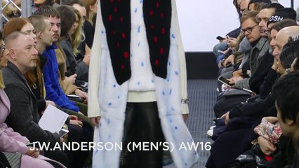 Défilé J.W. Anderson Homme Automne Hiver 2016 2017