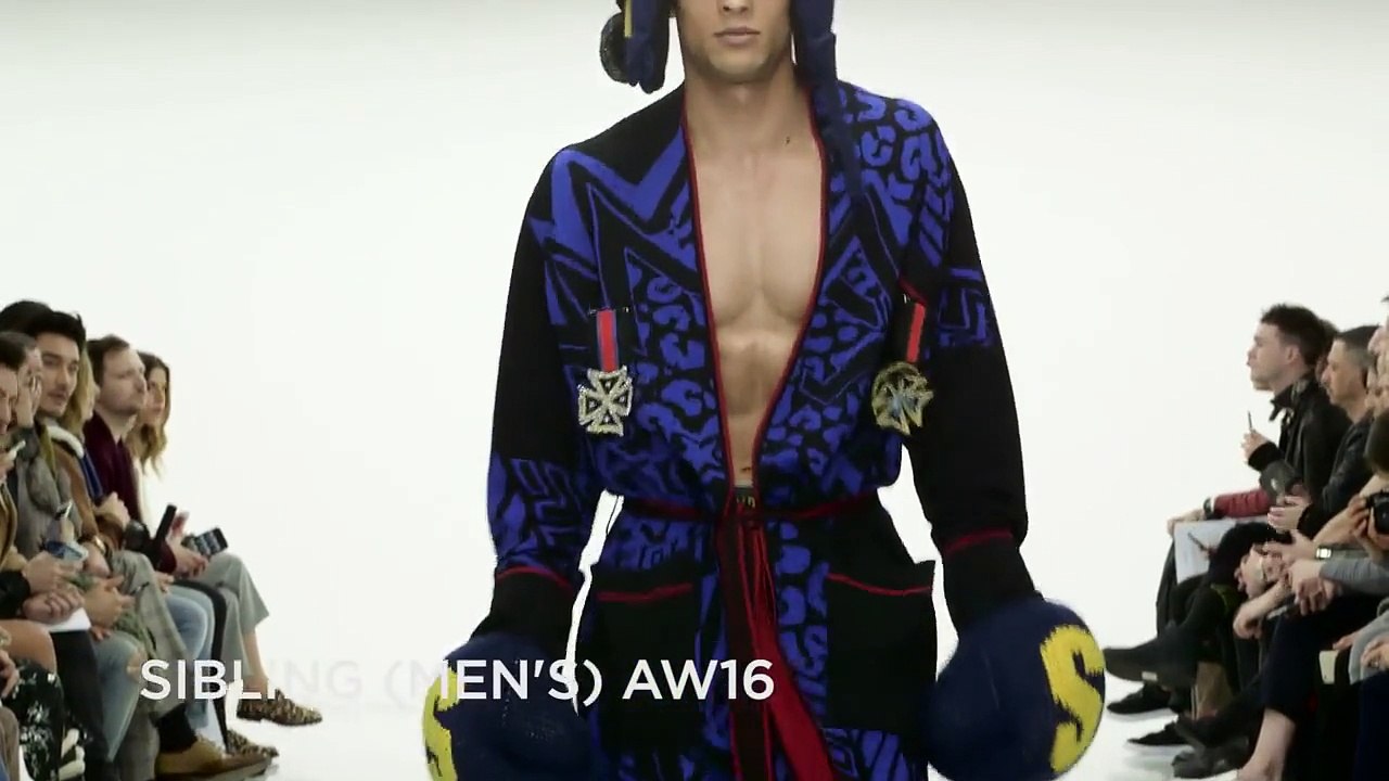 Défilé Sibling Homme Automne Hiver 2016 2017