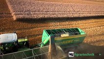 Harvest | Claas Lexion 600 | Claas Xerion 3800 | John Deere Traktoren | Mähdrescher | Agra