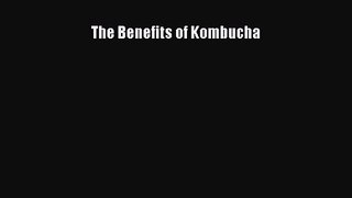 PDF Download The Benefits of Kombucha Download Full Ebook