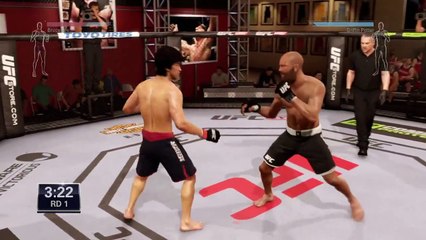 EA Sports UFC PS4 My Career Mode Gameplay Walkthrough Part 3 (Bruce Lee) 2015 (PS4)