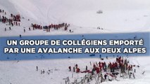 Les Deux Alpes: Une avalanche emporte un groupe de collégiens