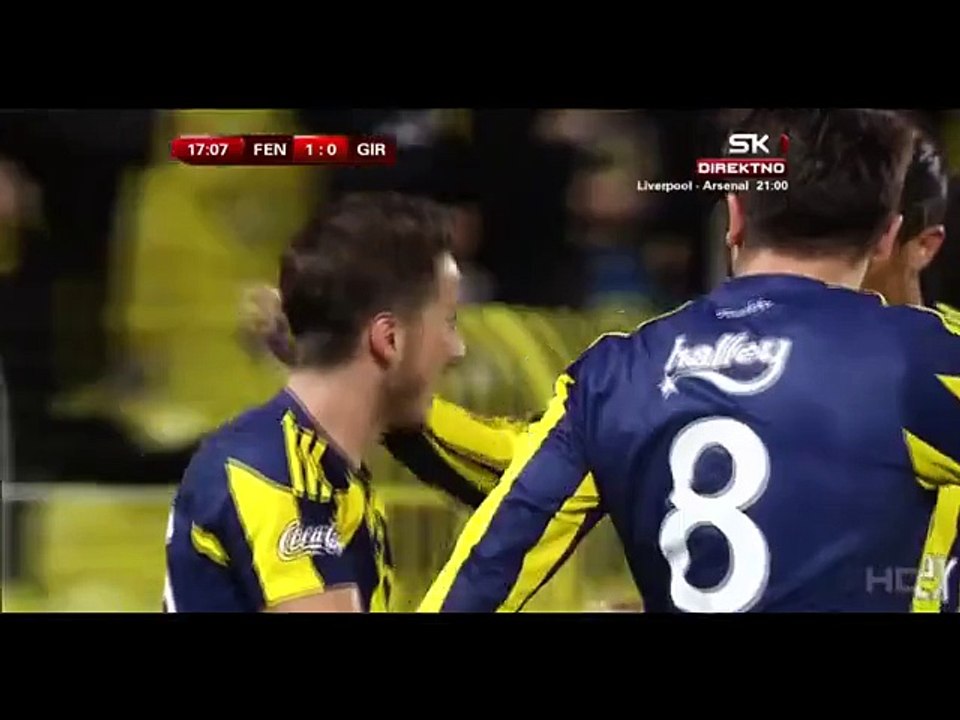 1-0 Uygar Zeybek Goal Turkiye Kupasi  R4 Group H - 13.01.2016, Fenerbahçe SK 1-0 Giresunspor