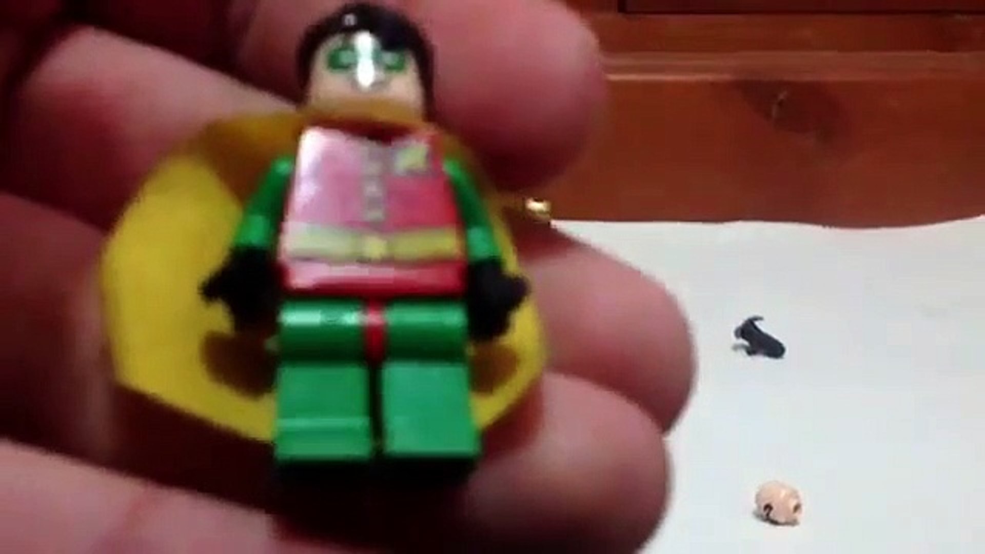 Lego Custom Robin Arkham City Minifigures Review Dailymotion Video