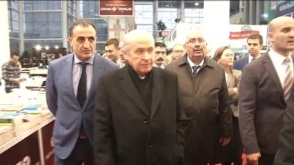 Bahçeli, 10. Ankara Kitap Fuarı'nı Ziyaret Etti