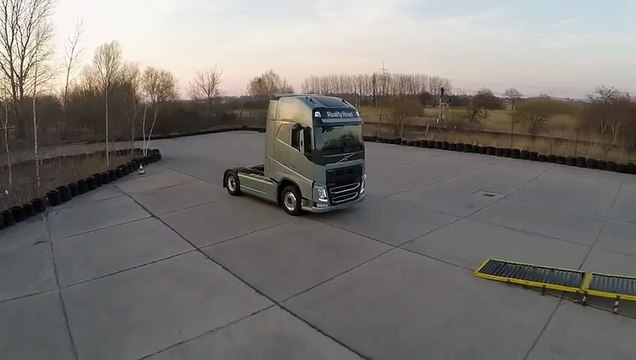 Volvo на съемках клипа
