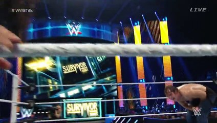 Roman reigns vs Dean ambrose Survivor Series 2015