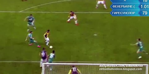 2-0 Ramazan Civelek - Fenerbahce S.K. 2-0 Giresunspor 13.01.2016 HD