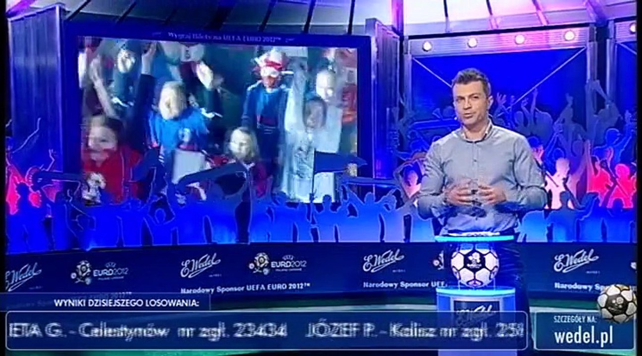 Polsat - losowanie "Wygraj bilet na Euro 2012" z 2.02.2012 r.