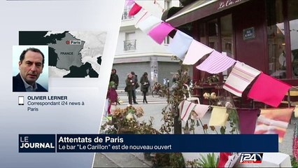 Réouverture du bar "le Carillon" et révélations dans l'enquête des attentats de Paris