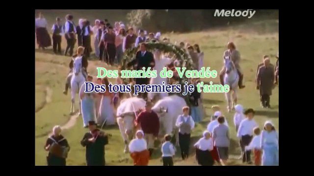 KARAOKE DIDIER BARBELIVIEN - Les mariés de vendée