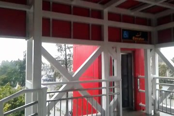 metro station i-9(potohar) islamabad in rain