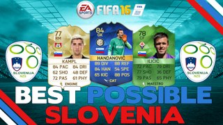 FIFA 16 | BEST POSSIBLE SLOVENIA/SLOVENIAN SQUAD BUILDER | FT. IF HANDANOVIC , KEVIN KAMPL, & MORE!