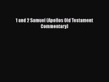 Download 1 and 2 Samuel (Apollos Old Testament Commentary) PDF Free