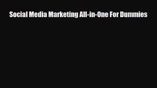 PDF Download Social Media Marketing All-in-One For Dummies Download Online