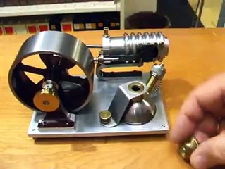 Flame gulping engine