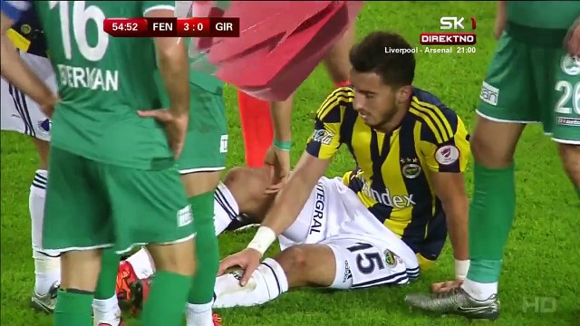 3-0 Caner Erkin Goal Turkiye Kupasi R4 Group H - 13.01.2016, Fenerbahçe SK 3-0 Giresunspor
