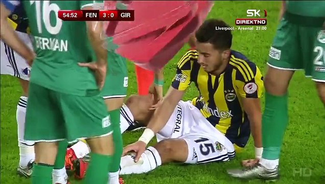 3-0 Caner Erkin Goal Turkiye Kupasi R4 Group H - 13.01.2016, Fenerbahçe SK 3-0 Giresunspor