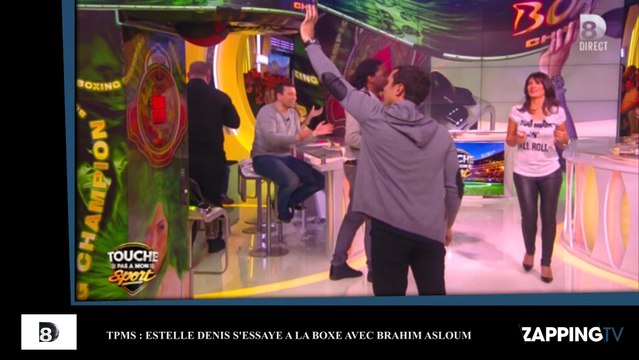 TPMS : Estelle Denis se mue en boxeuse sous les conseils de Brahim Asloum (vidéo)