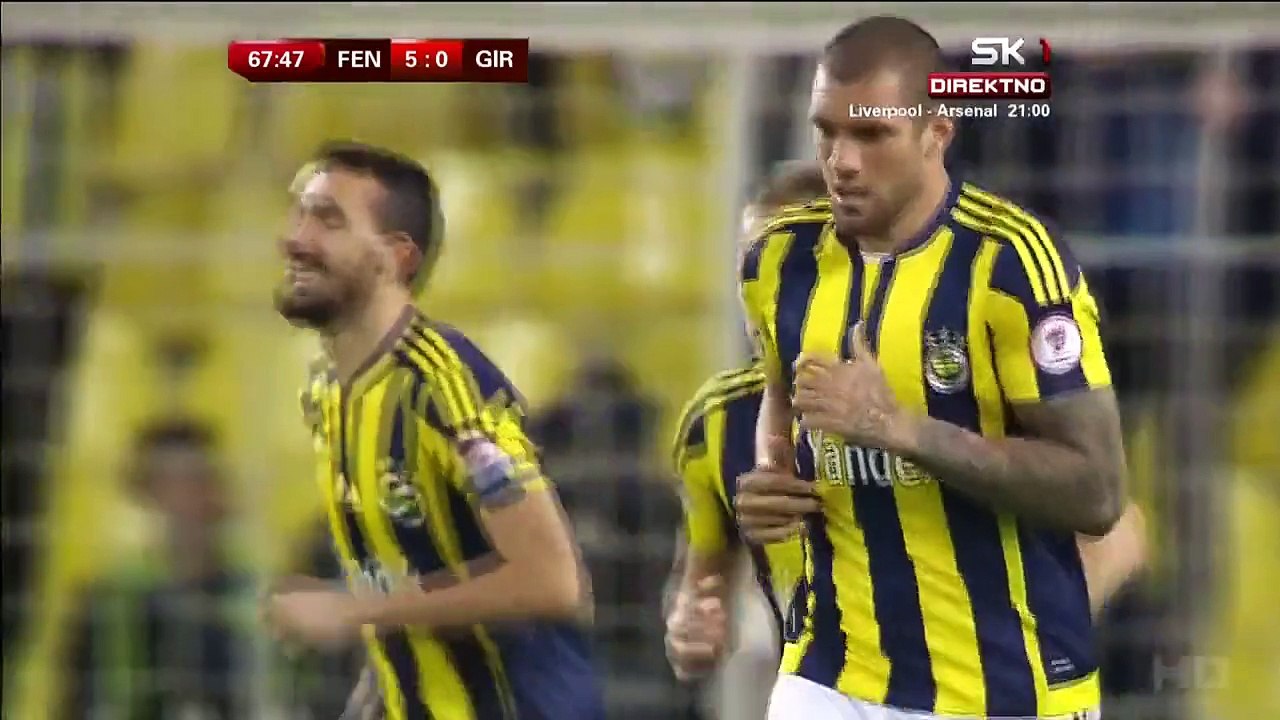 5-0 Fernandão Goal Turkiye Kupasi  R4 Group H - 13.01.2016, Fenerbahçe SK 5-0 Giresunspor