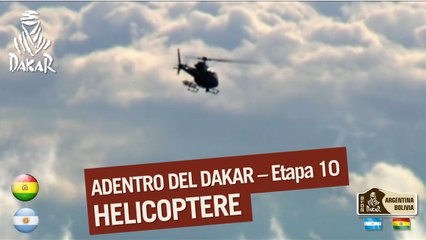 Etapa 10 - Adentro del Dakar 2016 - HELICOPTERE