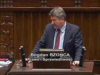 Poseł Bogdan Rzońca - Wystąpienie z dnia 15 grudnia 2015 roku.
