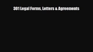 PDF Download 301 Legal Forms Letters & Agreements Read Full Ebook