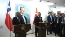 Türkiye-Şili İlişkilerinin 90. Yılı - Çavuşoğlu-Munoz Ortak Basın Toplantısı