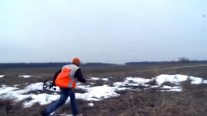 See what happen when a pheasant runs away with your arrow !!!
