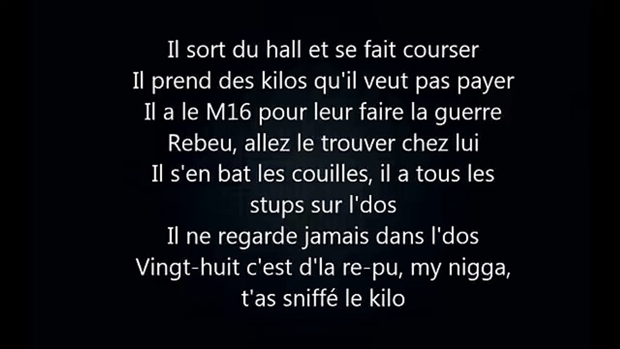 Lacrim Feat SCH - Tony Montana [ PAROLES] 2016