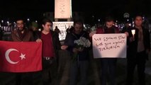 Bir Grup Suriyeli Sığınmacı, Sultanahmet Meydanı'ndaki Terör Saldırısını Protesto Etti