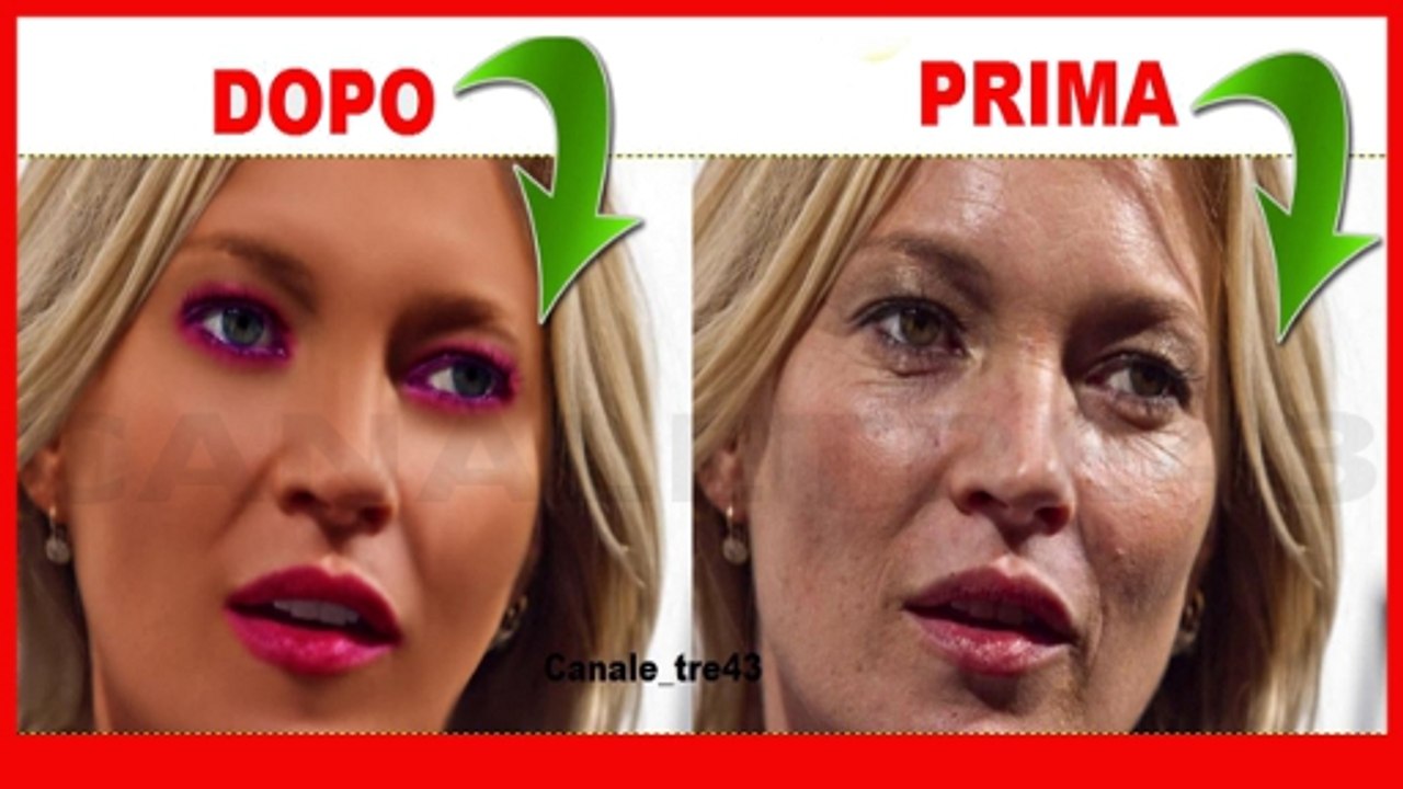 GIMP: KATE MOSS_FOTORITOCCO MIRACOLOSO PRIMAeDOPO