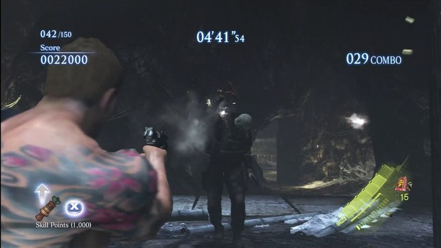 RESIDENT EVIL 6 [HD] - THE MERCENARIES - CHRIS (COSTUME 1 REDUX) DUO - MINING THE DEPTHS (S RANK!)