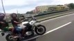 Biker loses control after trying to escape a robbery in Rio (VİDEO) (720p Full HD)
