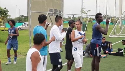 Miller Bolaños se entrenó en la reserva de Emelec